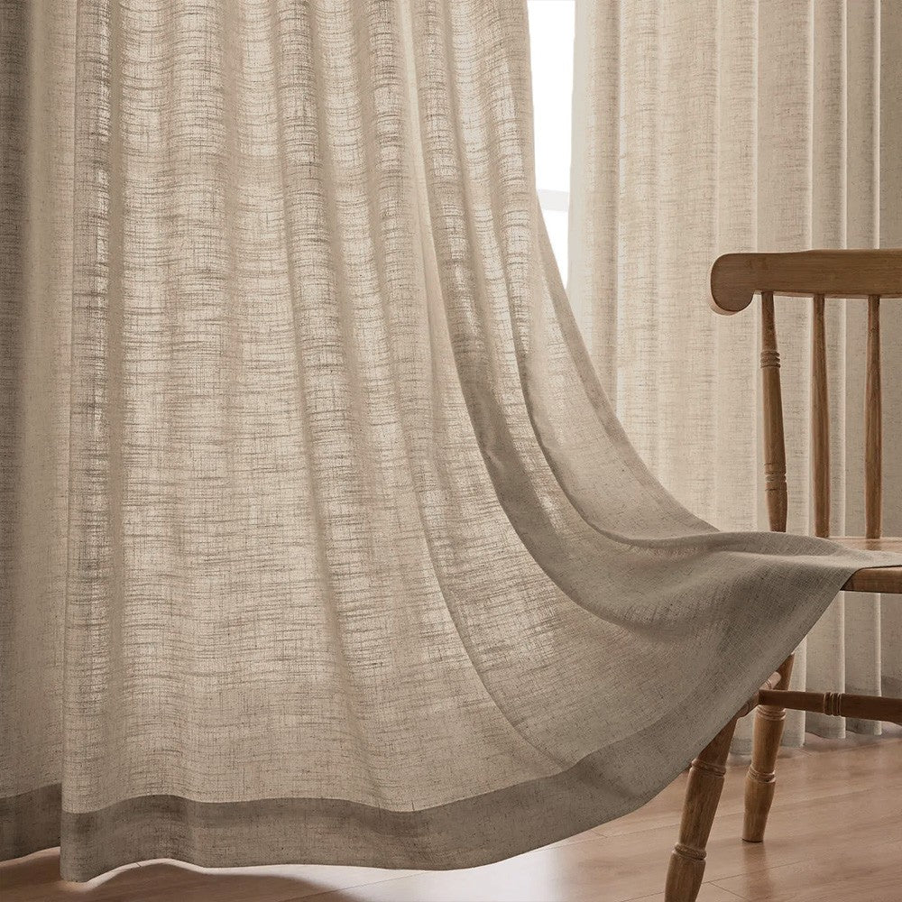 Arabella Classic Linen Blend Curtains