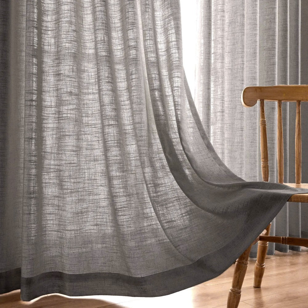 Arabella Classic Linen Blend Curtains