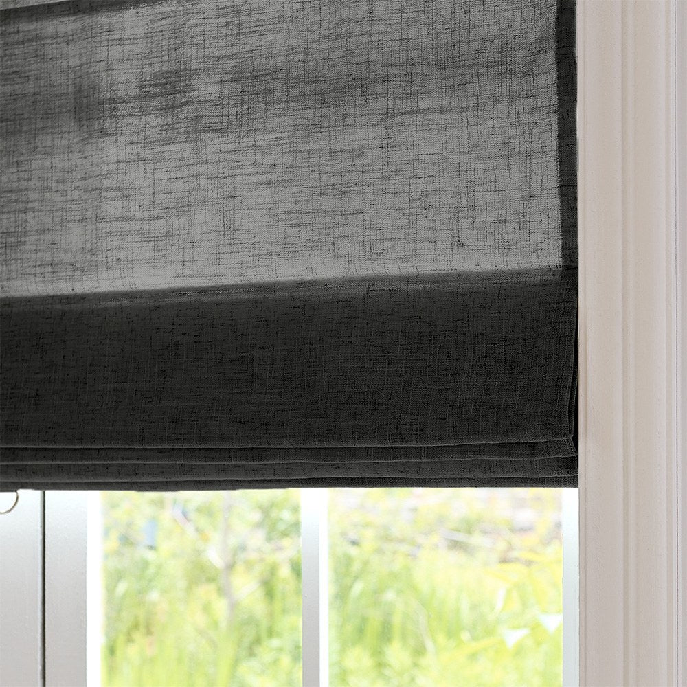 Arabella Light Linen Roman Shade