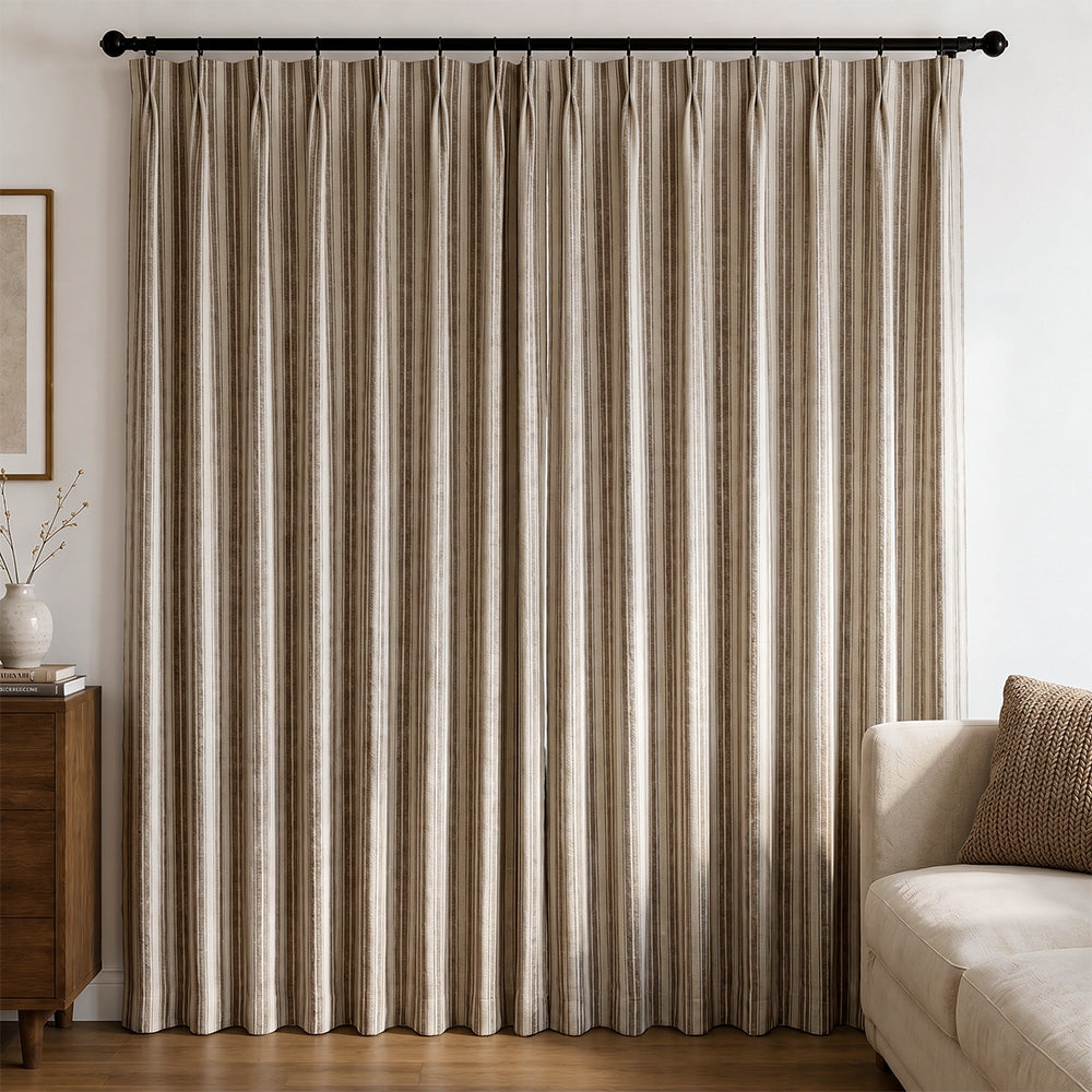 Tende in cotone floreale vintage moderno Priya