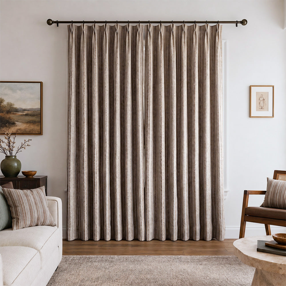 Tende in cotone floreale vintage moderno Priya