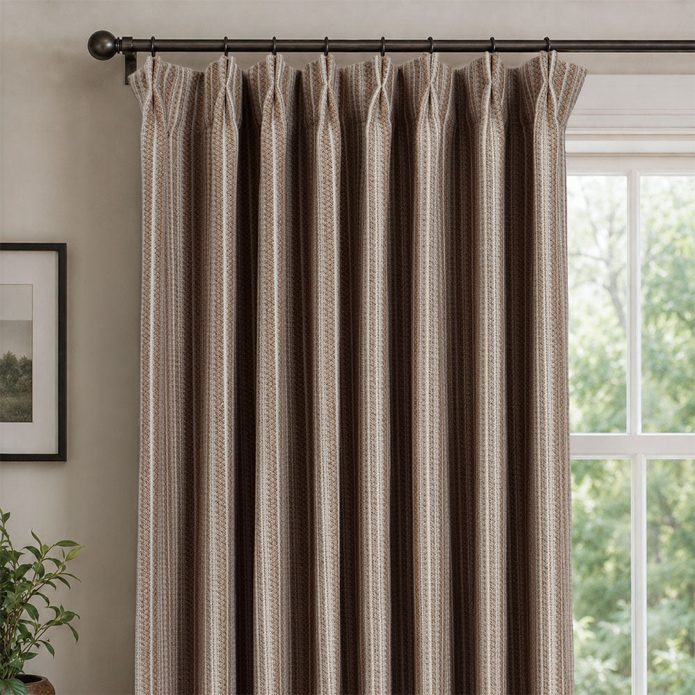 Tende in cotone floreale vintage moderno Priya