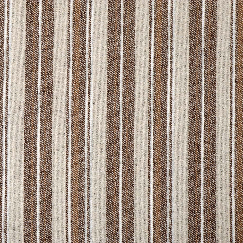 Ashton Classic Double-Sided Textured Stripe Roman Shade
