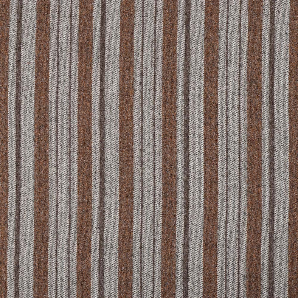 Ashton Classic Double-Sided Textured Stripe Roman Shade