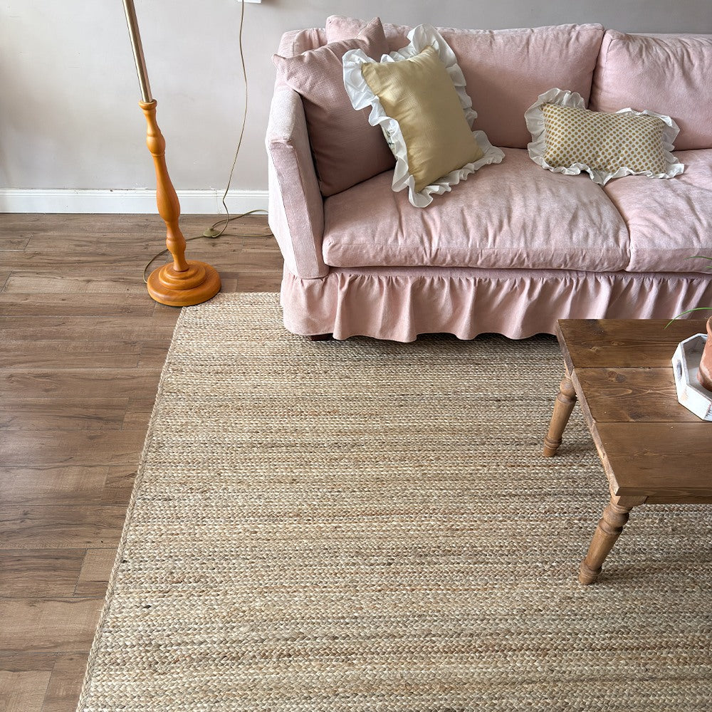 Avignon Custom Handwoven Jute Rug