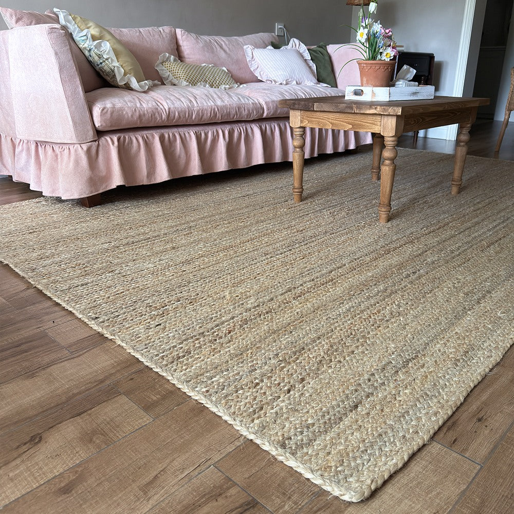 Avignon Custom Handwoven Jute Rug