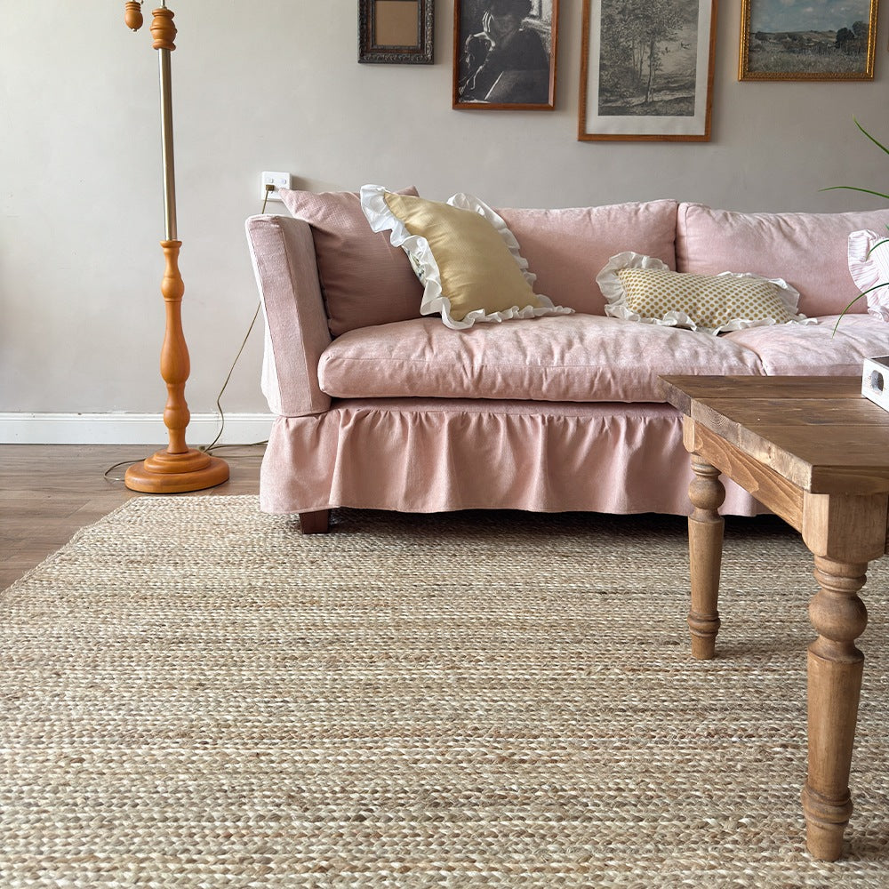Avignon Custom Handwoven Jute Rug