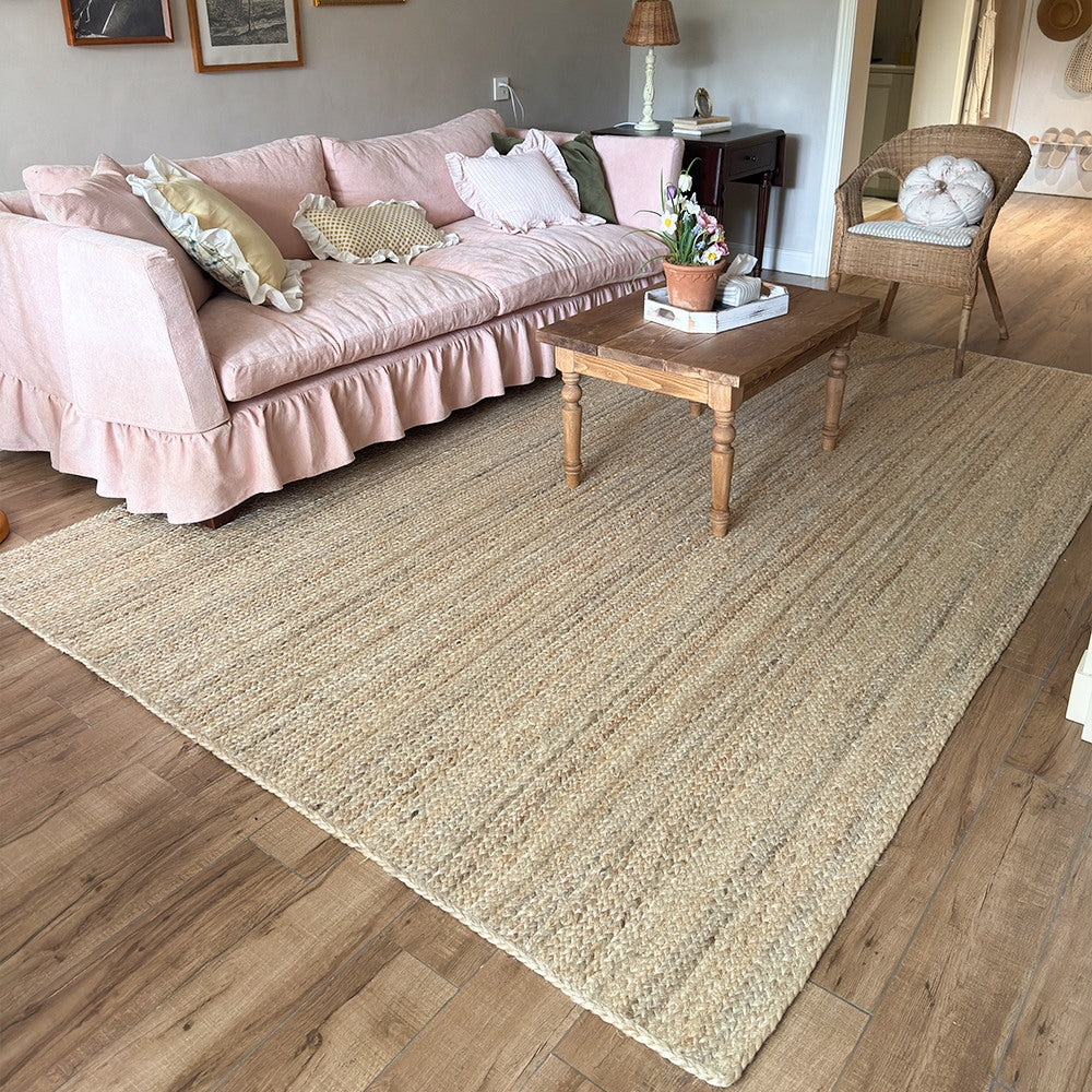Avignon Custom Handwoven Jute Rug