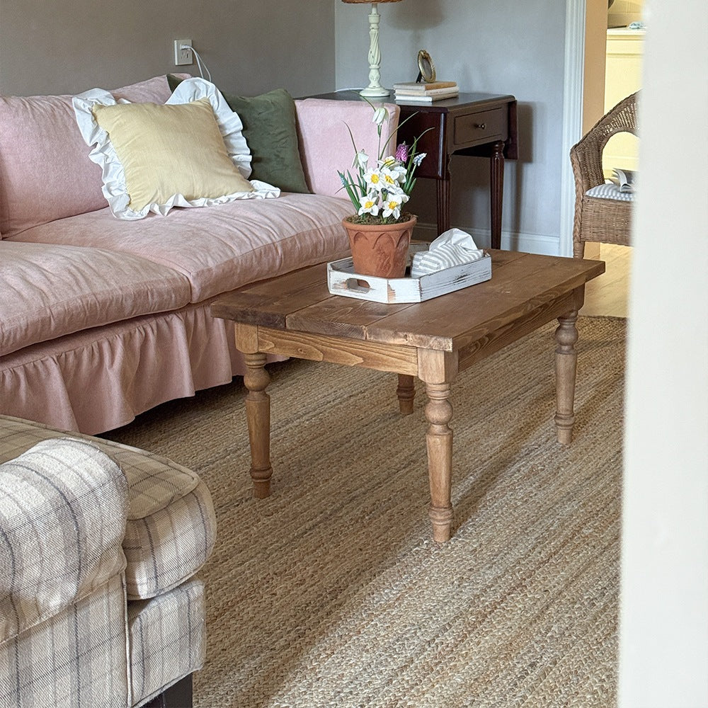 Avignon Custom Handwoven Jute Rug