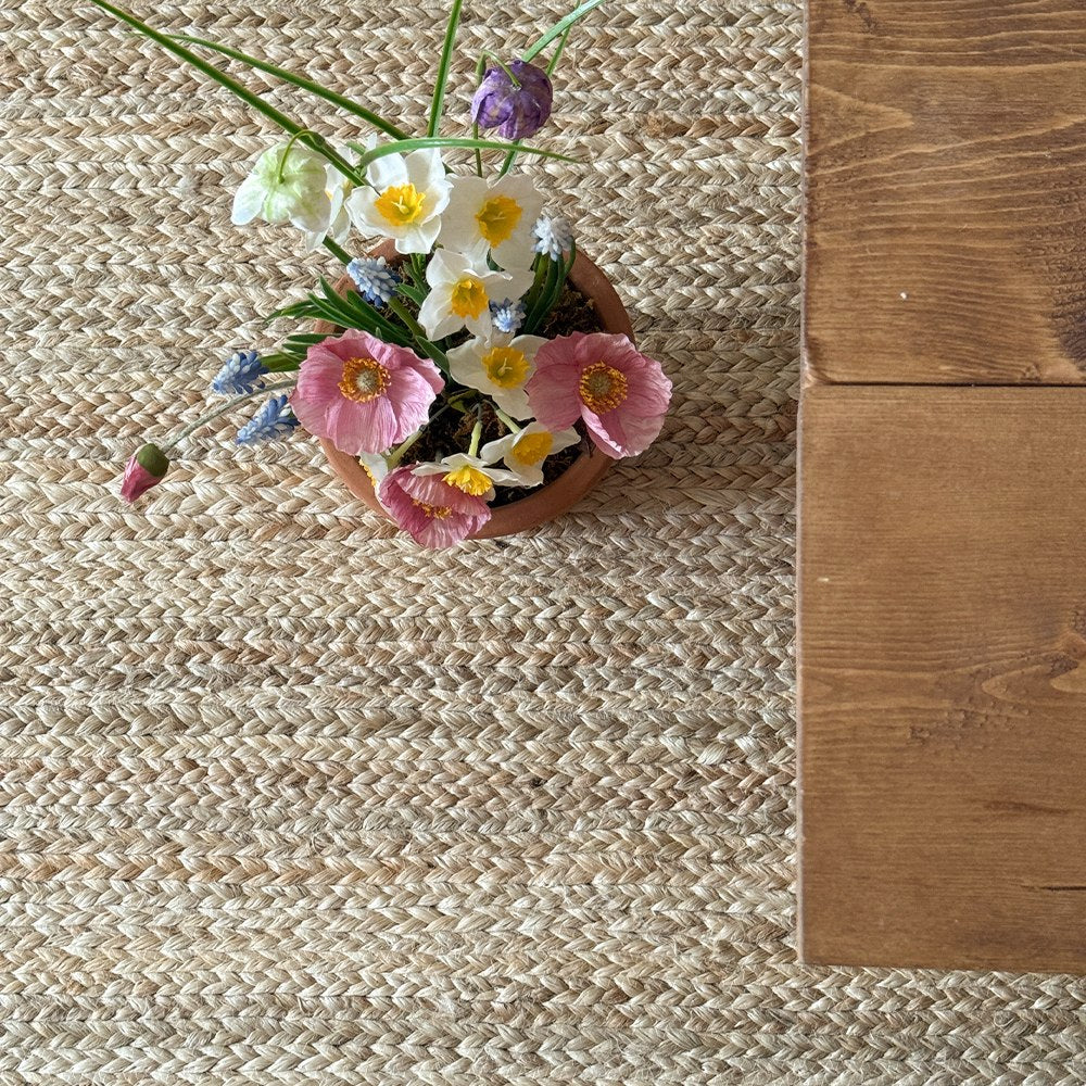 Avignon Custom Handwoven Jute Rug