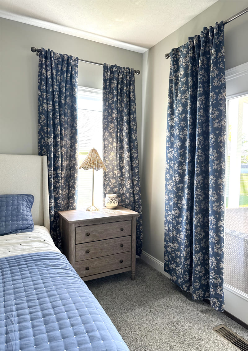 Bailey -  Can you believe the transformation with these curtains?