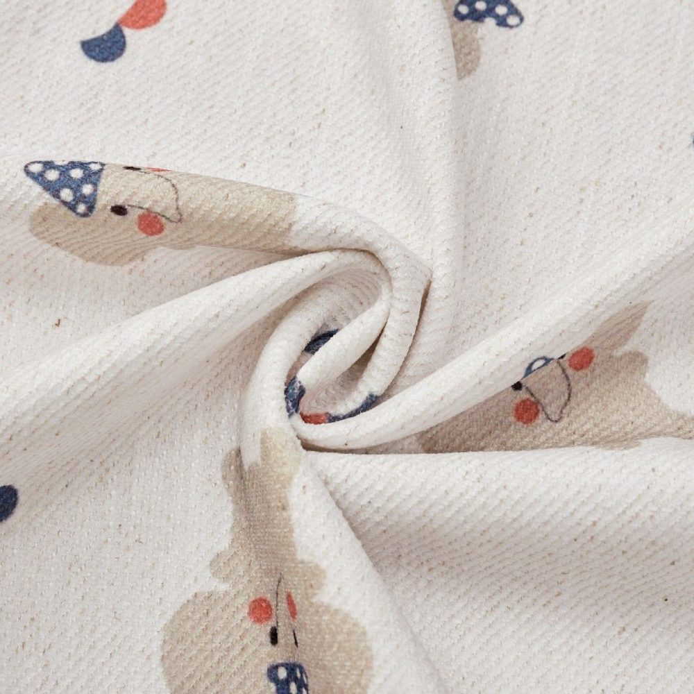 Beatrice Joyful Little Elephant Prints Soft Curtains