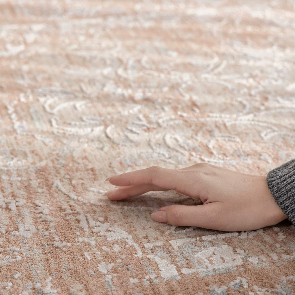 Bennett Turkish High-Low Vintage Patterned Rug