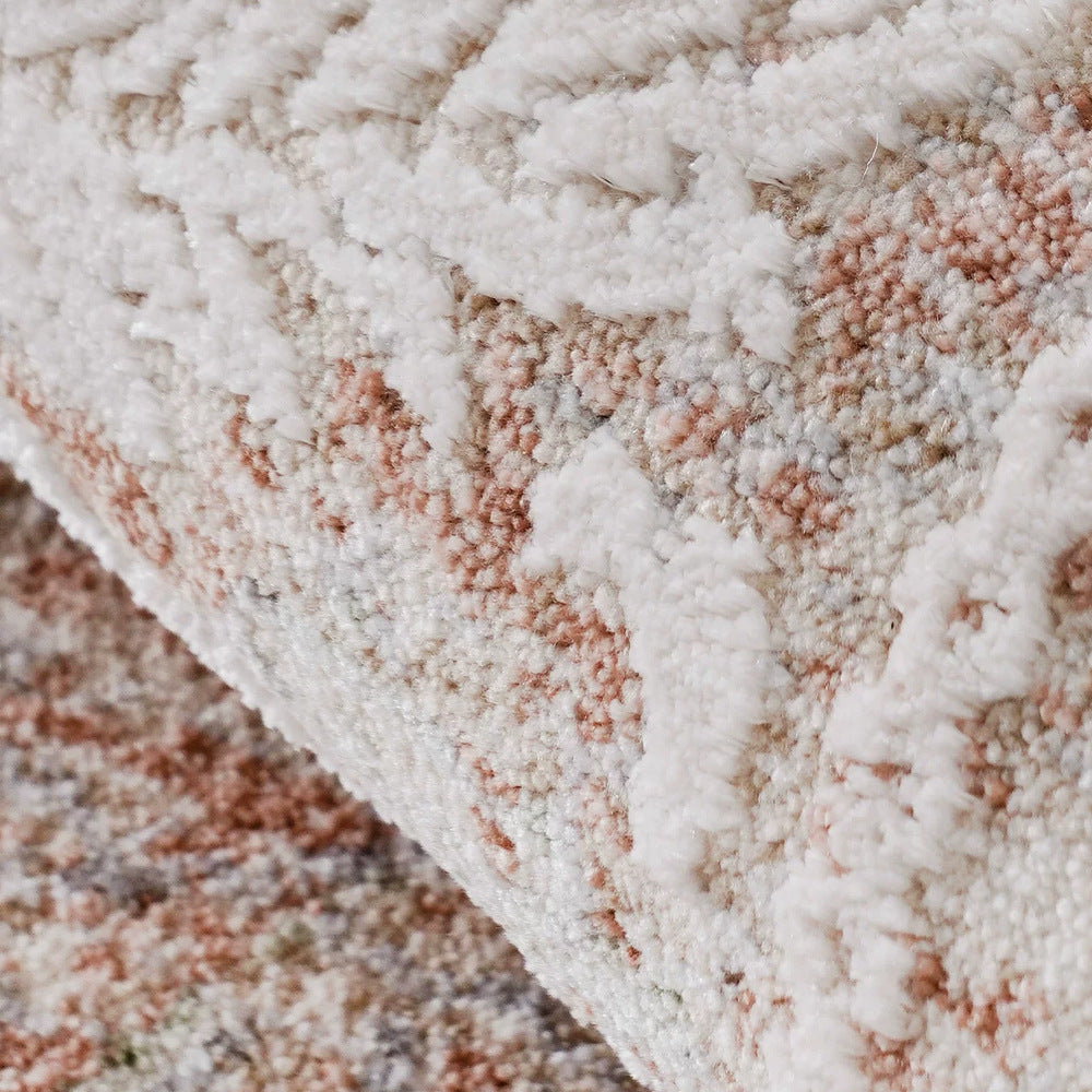 Bennett Turkish High-Low Vintage Patterned Rug