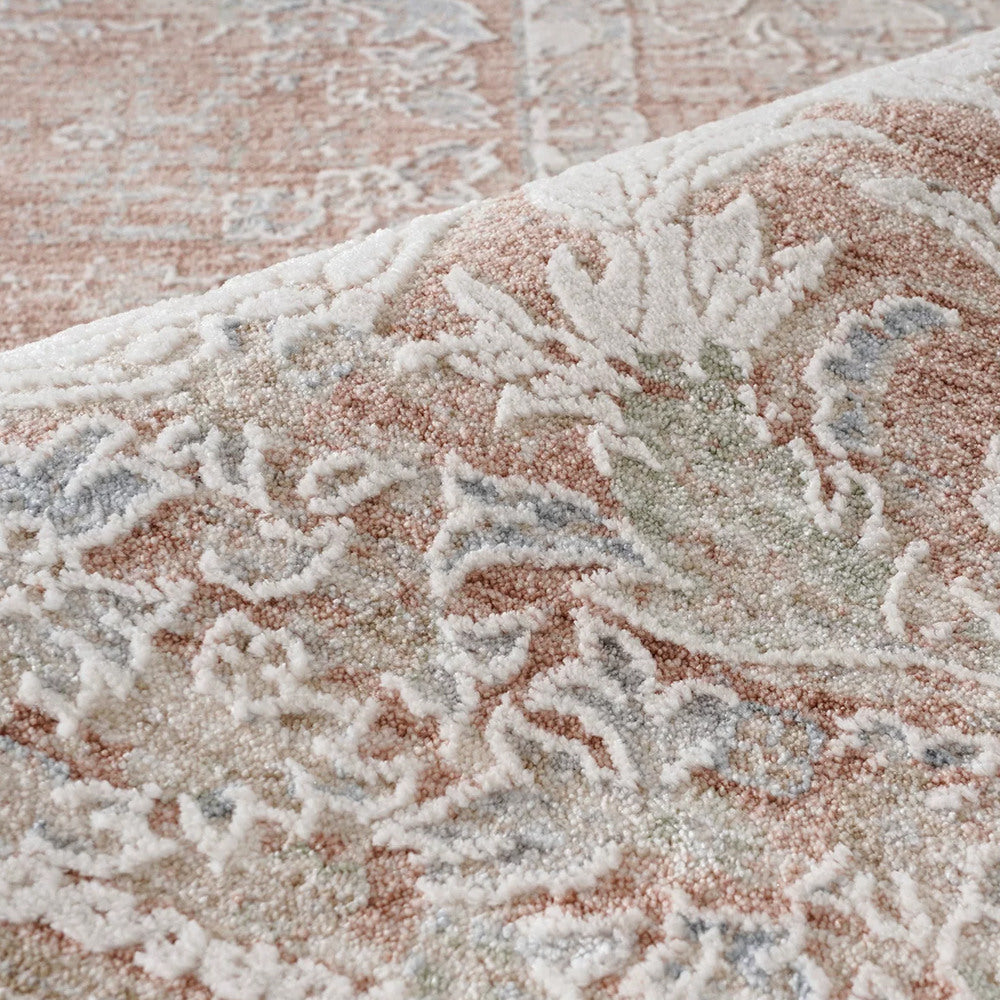 Bennett Turkish High-Low Vintage Patterned Rug