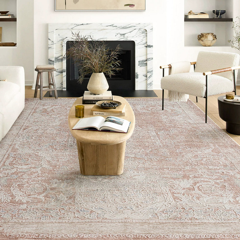 Bennett Turkish High-Low Vintage Patterned Rug