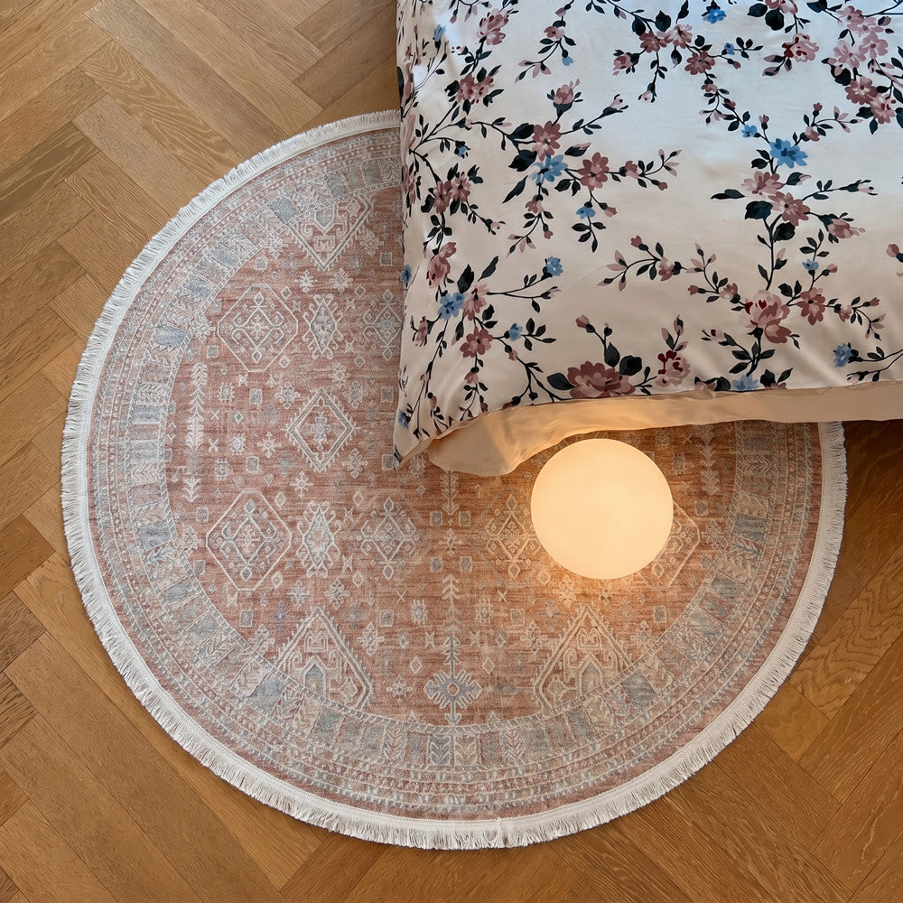 Bennett Turkish High-Low Vintage Patterned Rug