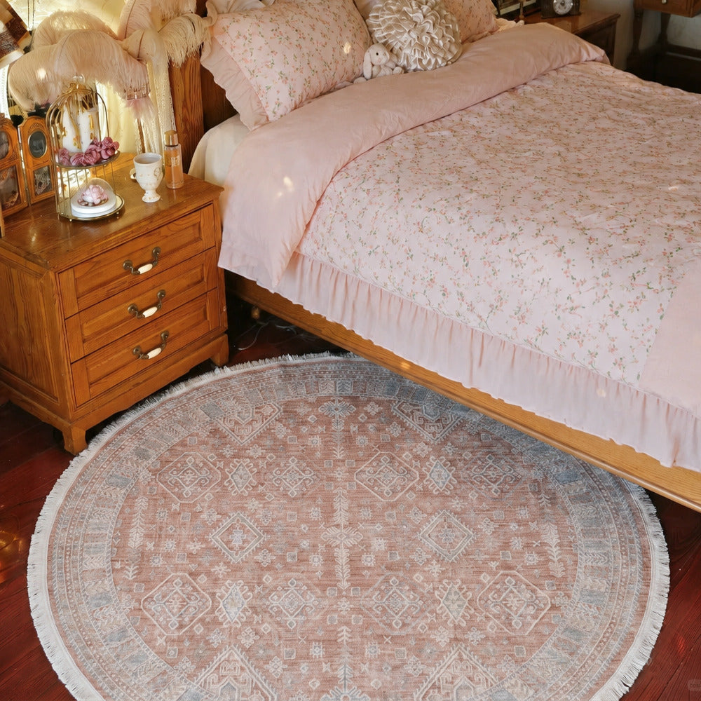 Bennett Turkish High-Low Vintage Patterned Rug