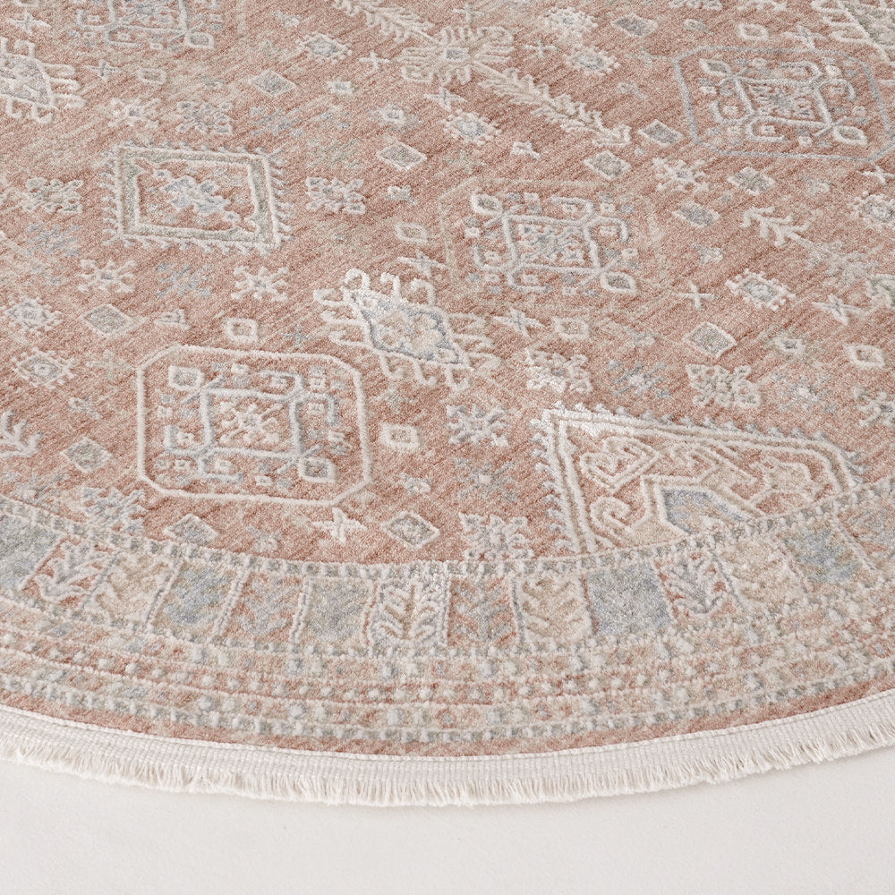 Bennett Turkish High-Low Vintage Patterned Rug
