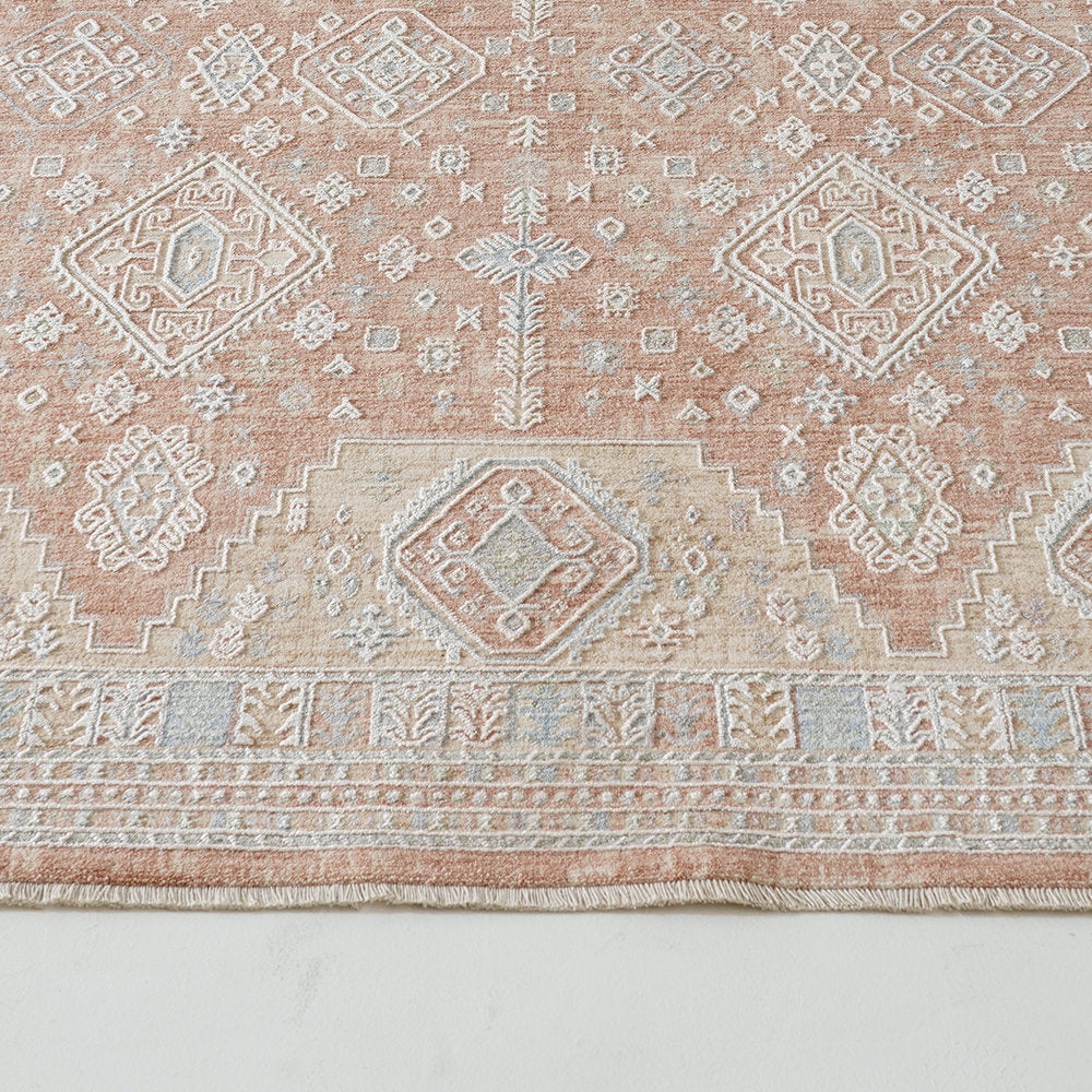Bennett Turkish High-Low Vintage Patterned Rug