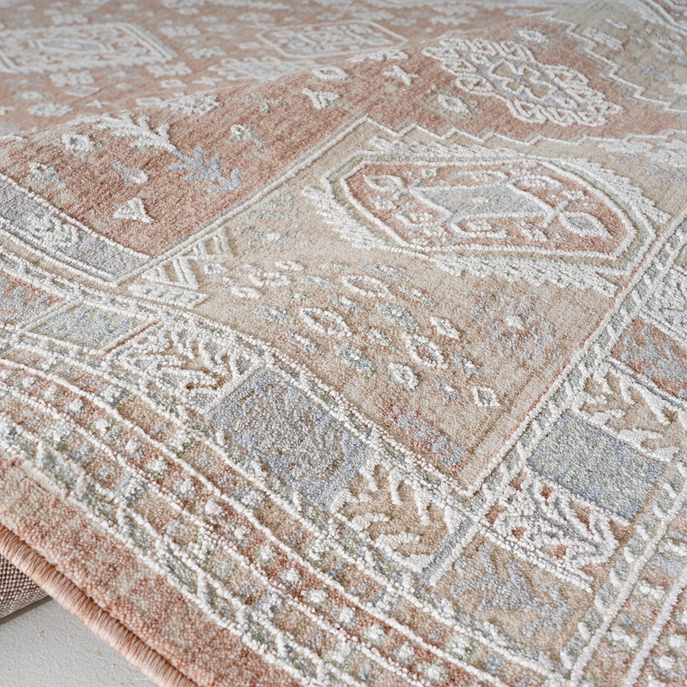 Bennett Turkish High-Low Vintage Patterned Rug