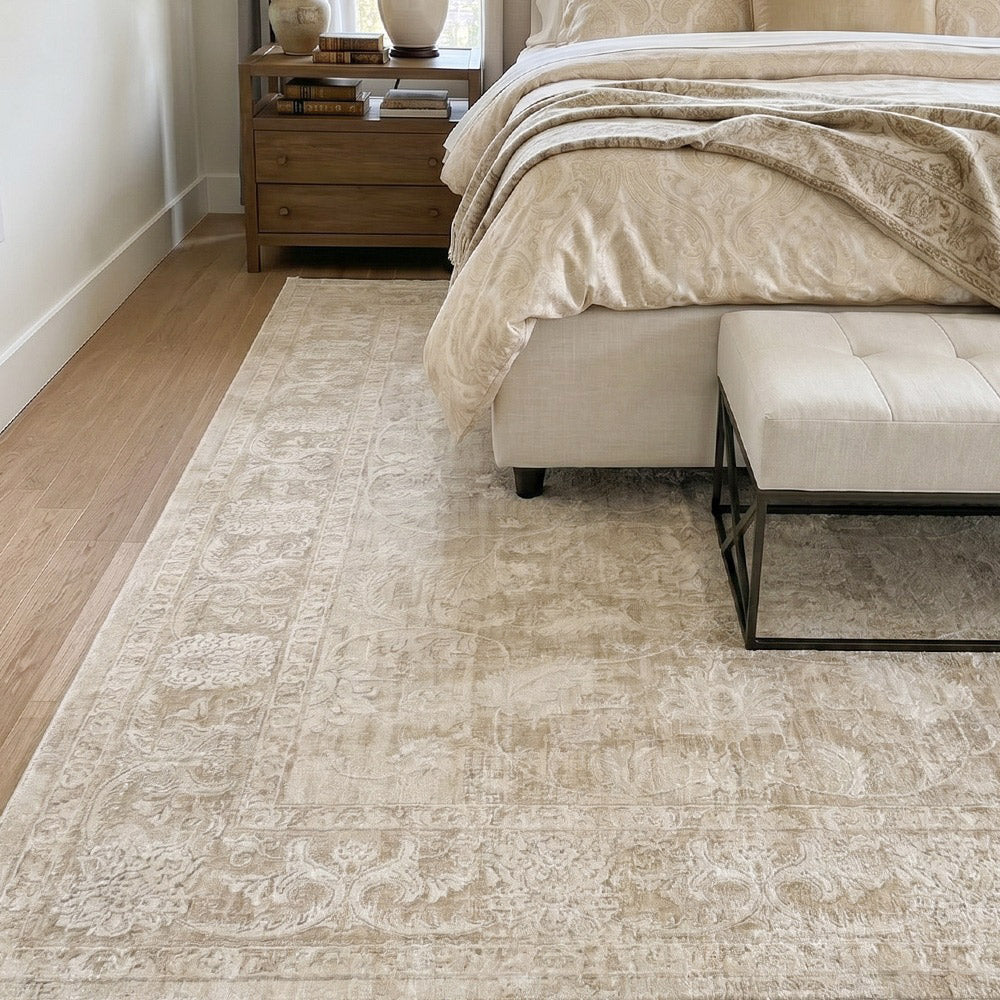 Bennett Turkish High-Low Vintage Patterned Rug