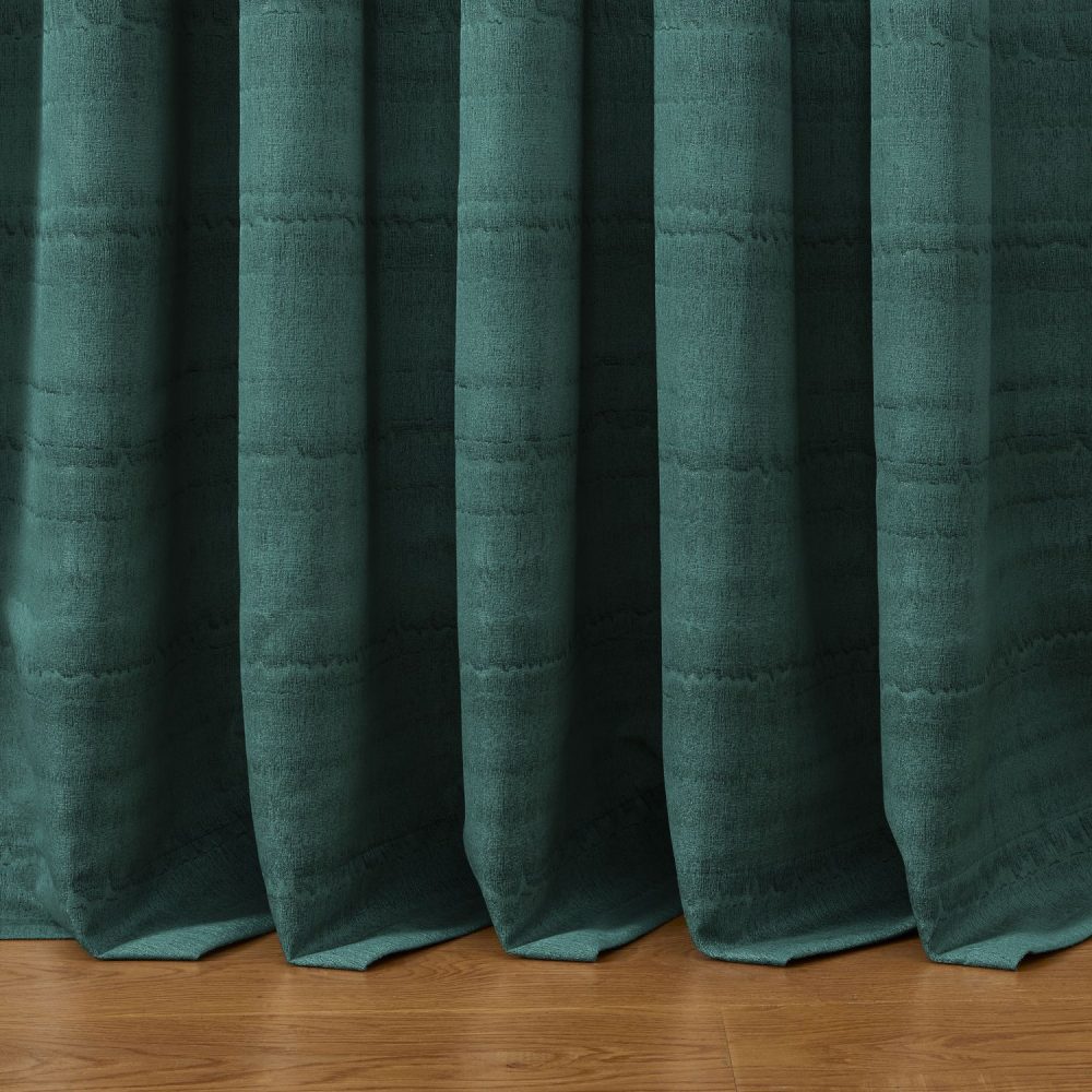 Betty Wood Grain Striped Curtains