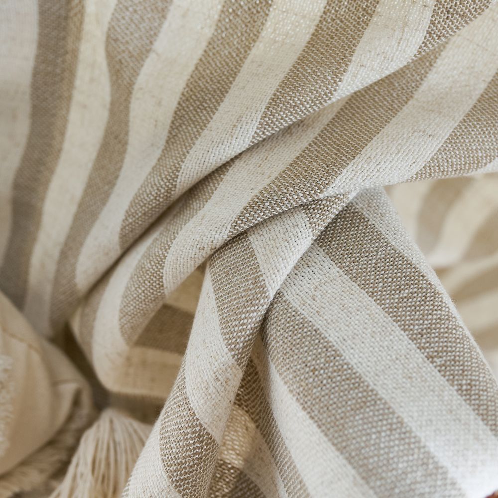 Blake Scandinavian Stripes Cafe Curtains