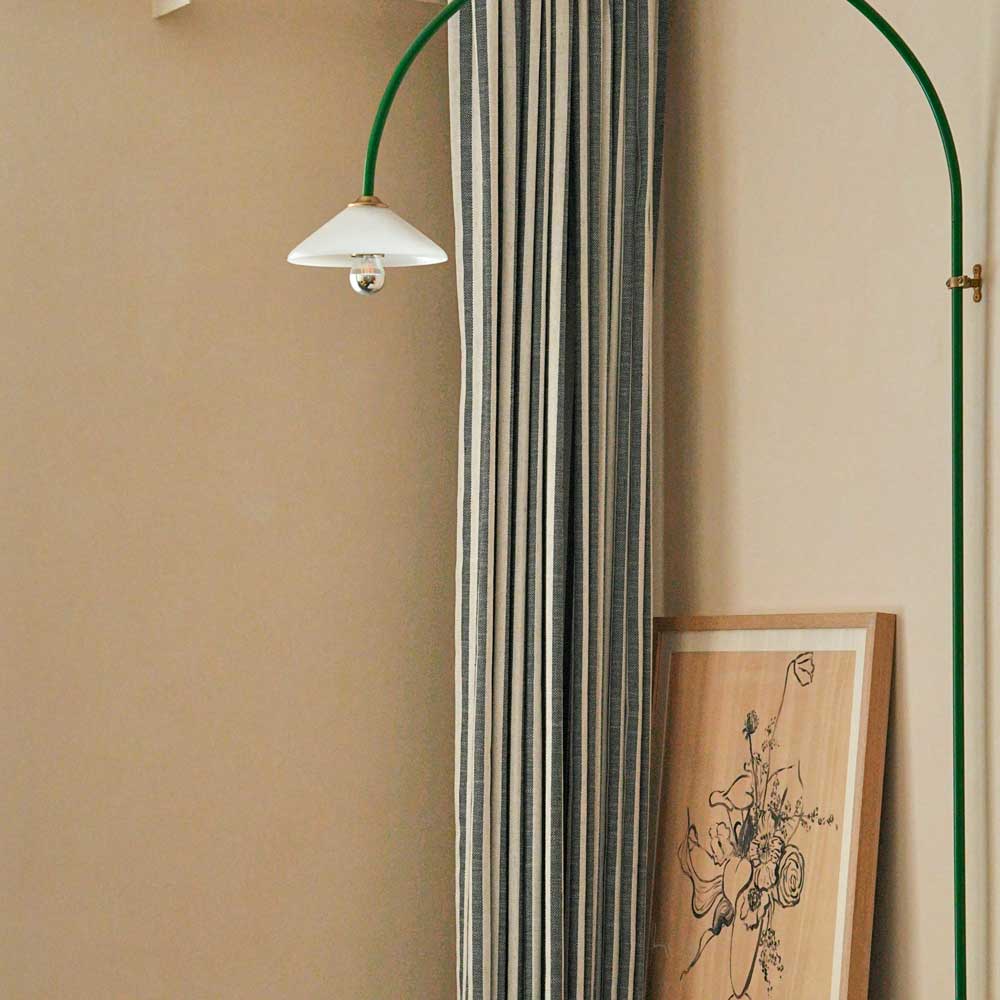 Rideaux Lin Blake Rayures Verticales Scandinaves