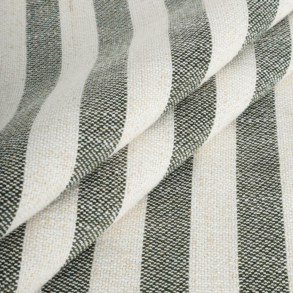 Housse de coussin brodée à volutes Minta