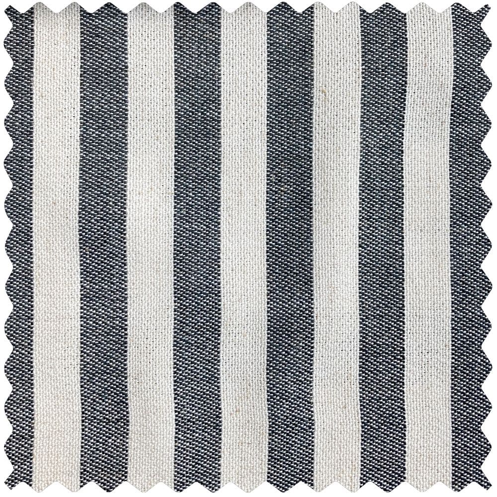 Blake Scandinavian Vertical Stripe Linen Curtains