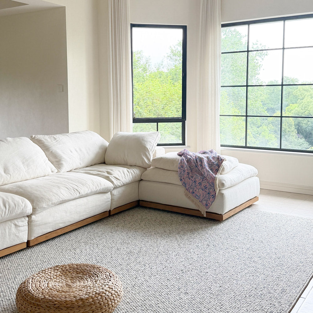 Boden Speckled Wool Blend Rug