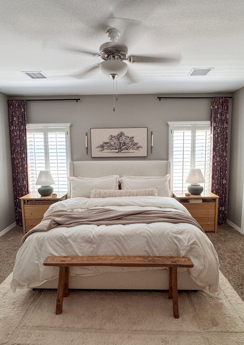 Stella - Bold Floral Curtains For Bedroom Refresh