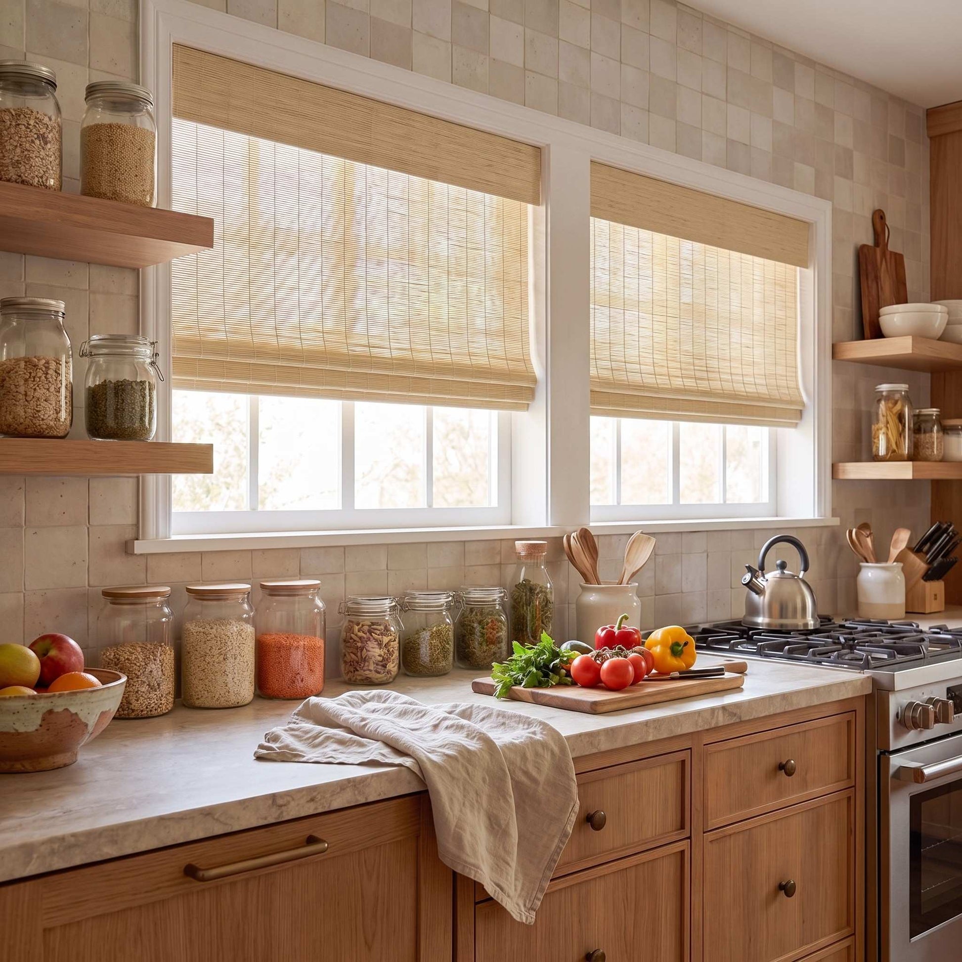 Boldo Delicate Custom Bamboo Shades