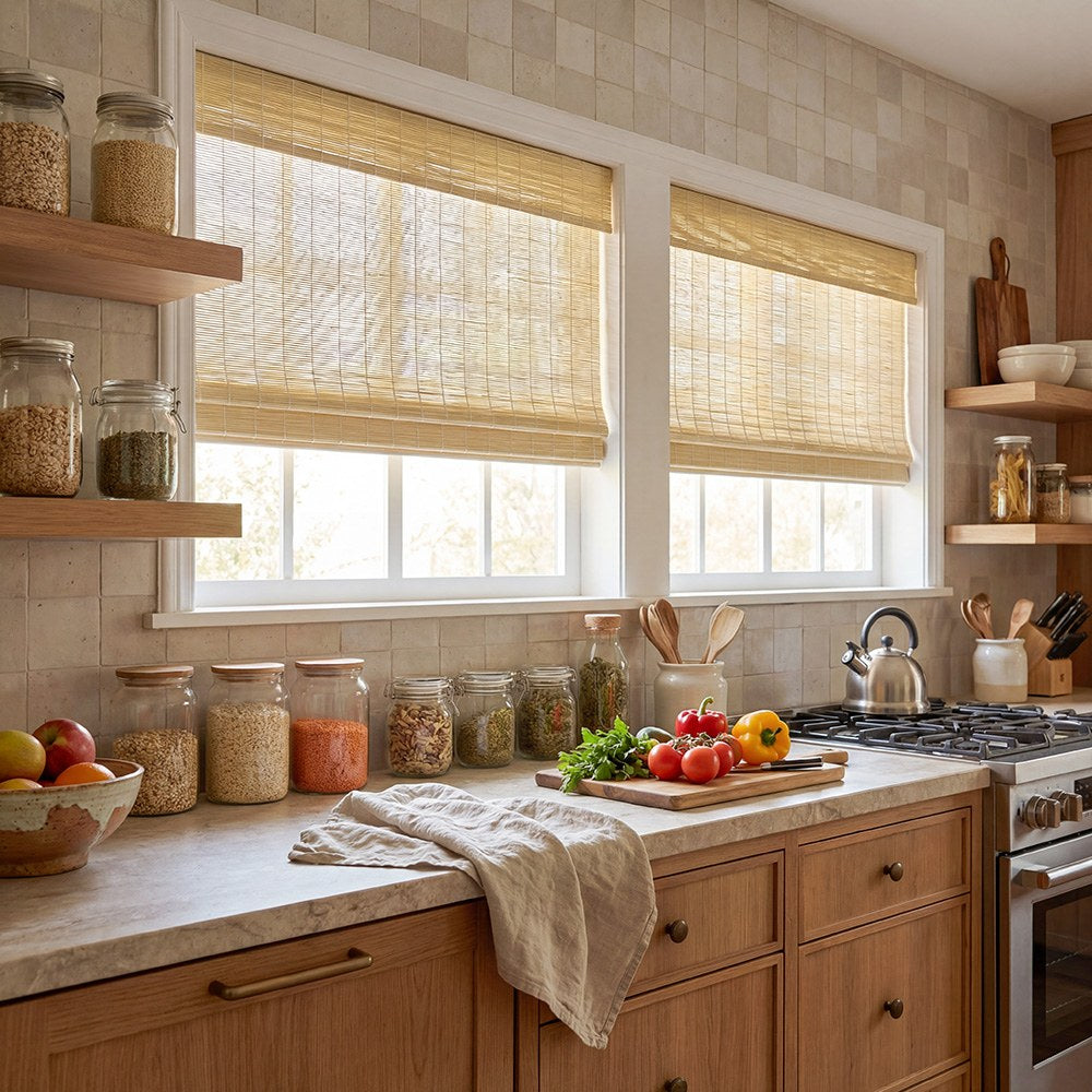 Boldo Delicate Custom Bamboo Shades