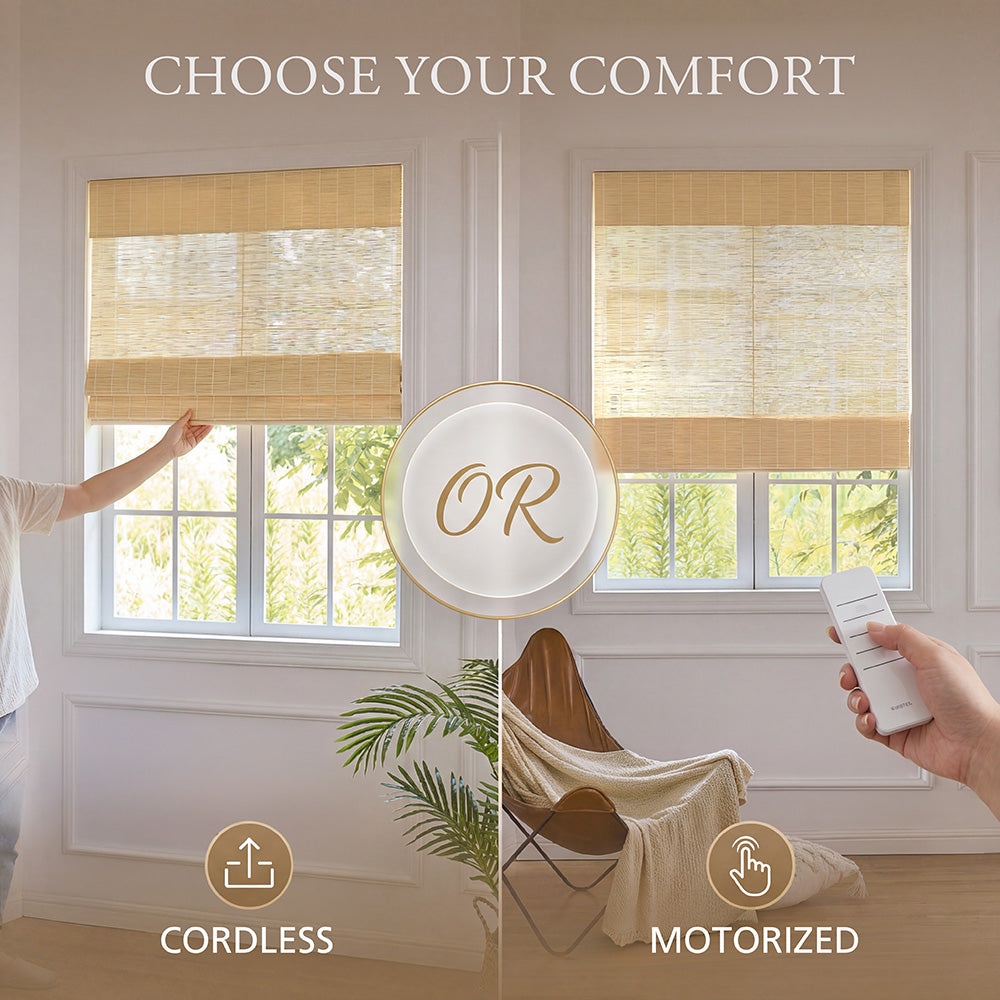 Boldo Delicate Custom Bamboo Shades