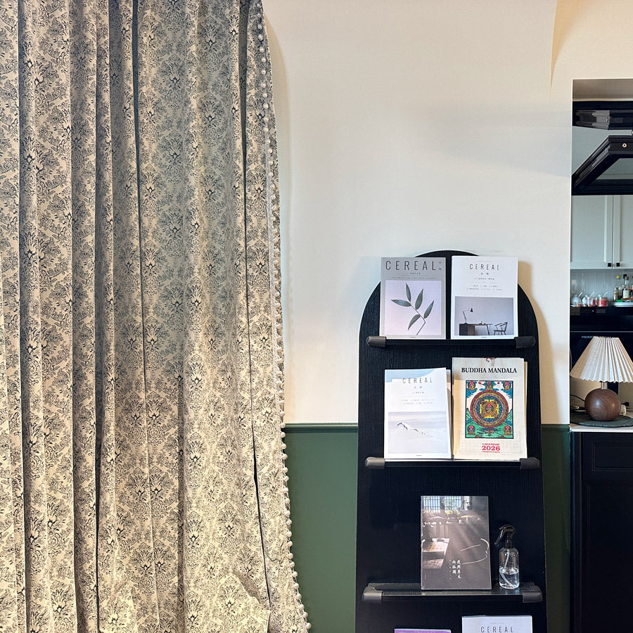 Bonnie Soft Green Velvet Damask Floral Curtains