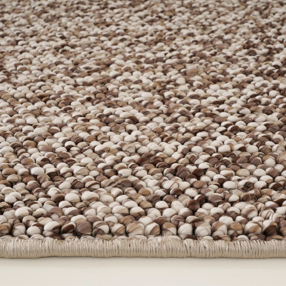 Tapis tissé épais et texturé Bram sur mesure