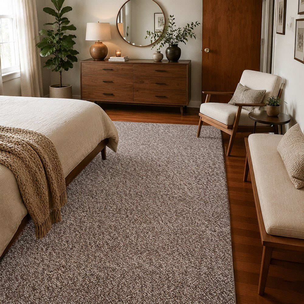 Tapis tissé épais et texturé Bram sur mesure