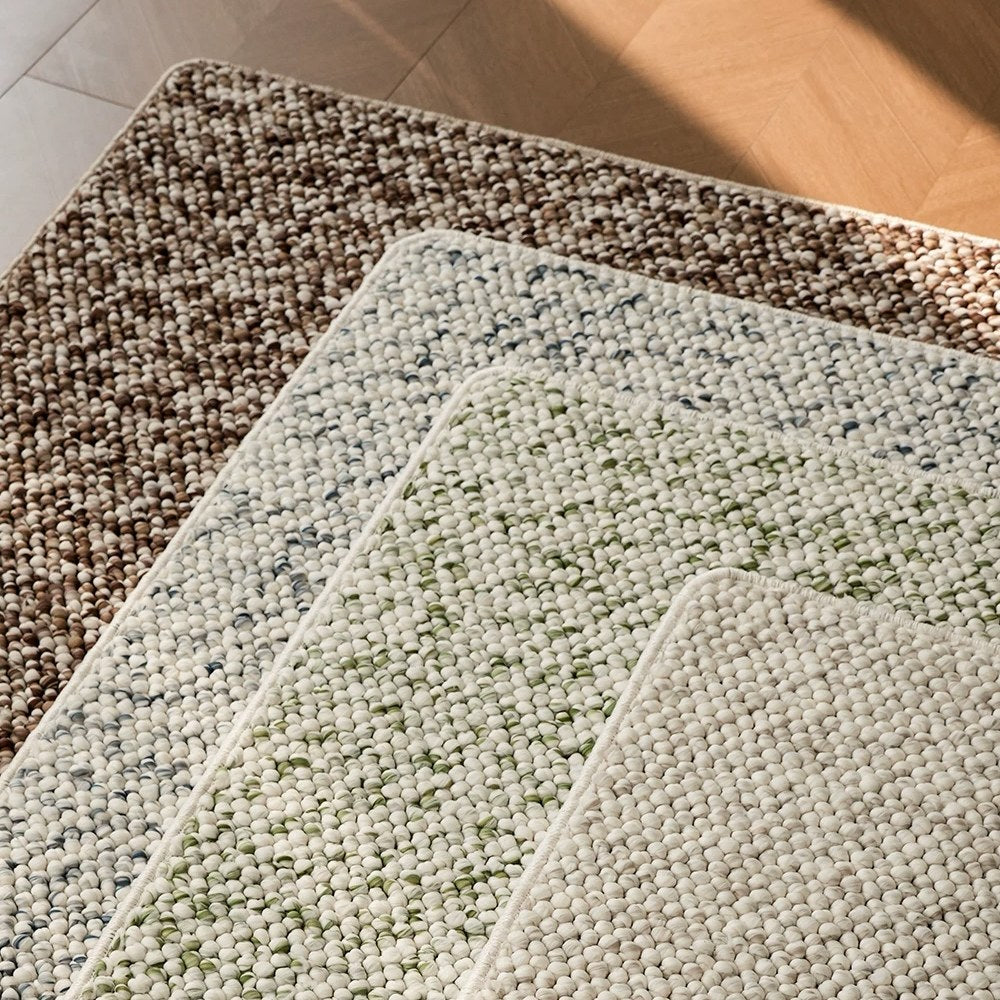Tapis tissé épais et texturé Bram sur mesure