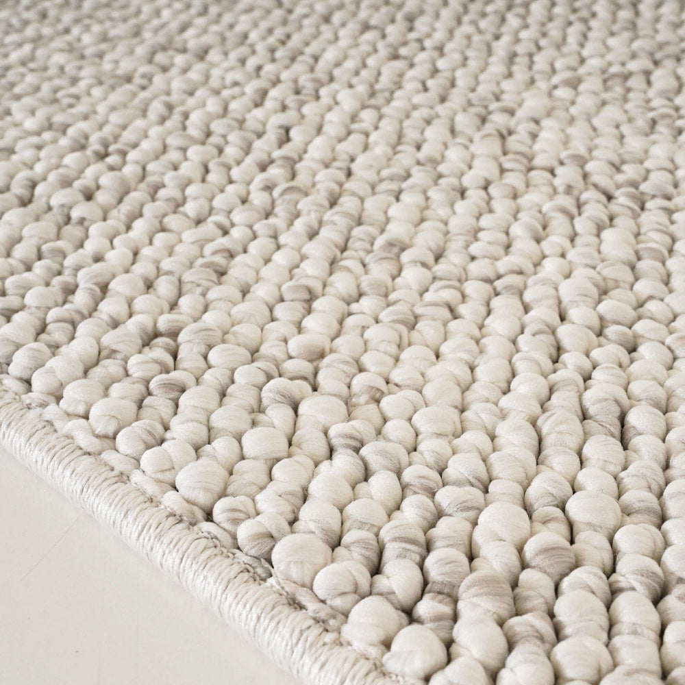 Tapis tissé épais et texturé Bram sur mesure