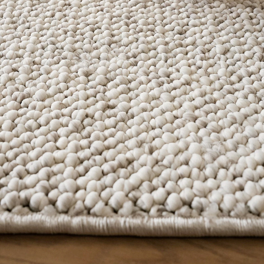 Tapis tissé épais et texturé Bram sur mesure