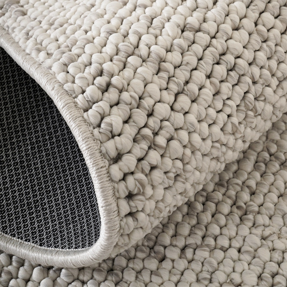 Tapis tissé épais et texturé Bram sur mesure