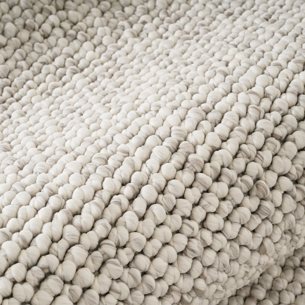 Tapis tissé épais et texturé Bram sur mesure