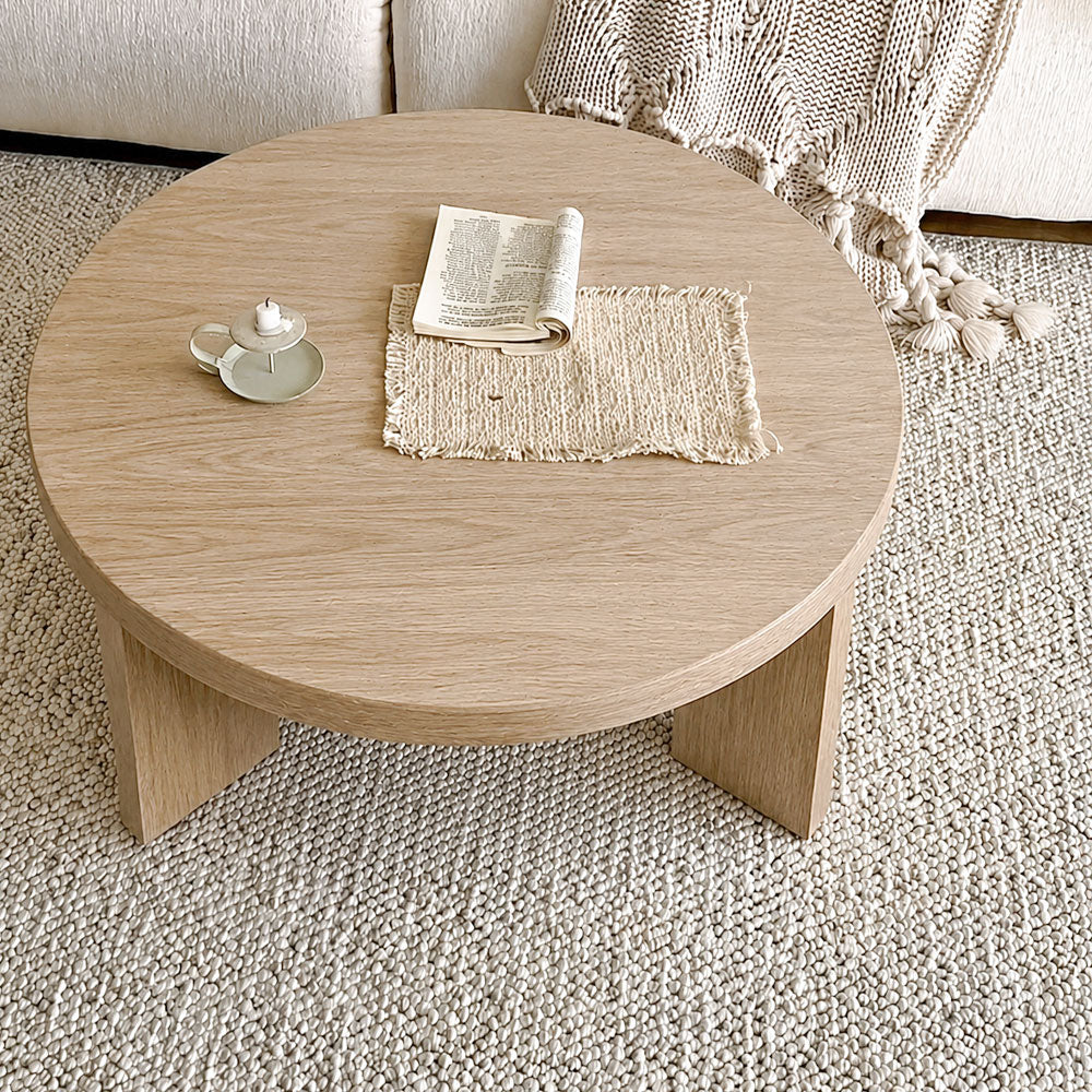 Tapis tissé épais et texturé Bram sur mesure