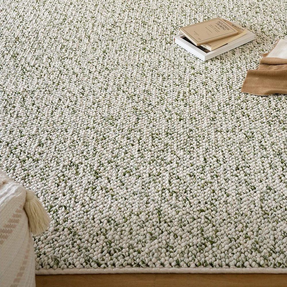 Tapis tissé épais et texturé Bram sur mesure