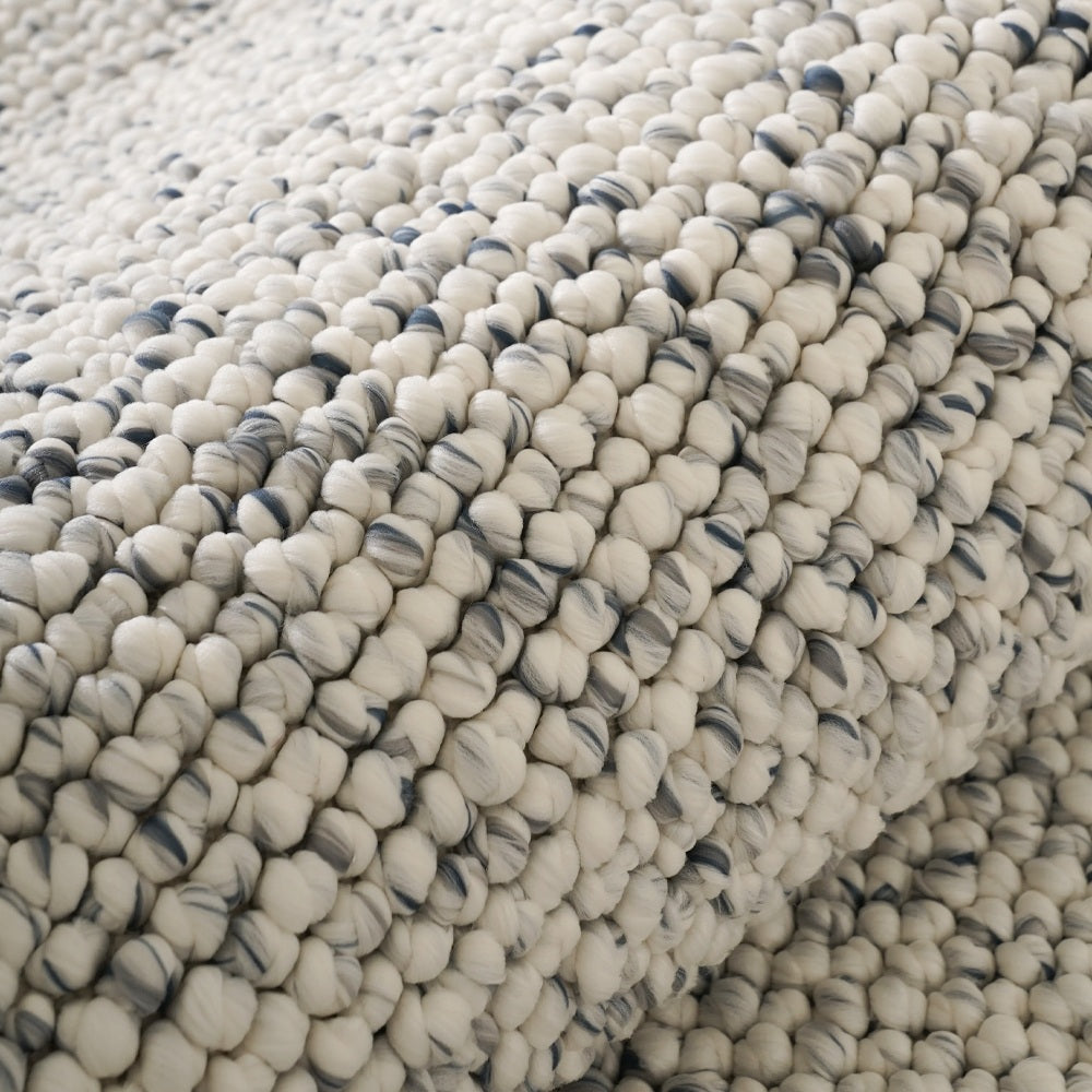 Tapis tissé épais et texturé Bram sur mesure