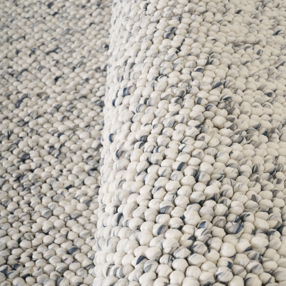 Tapis tissé épais et texturé Bram sur mesure