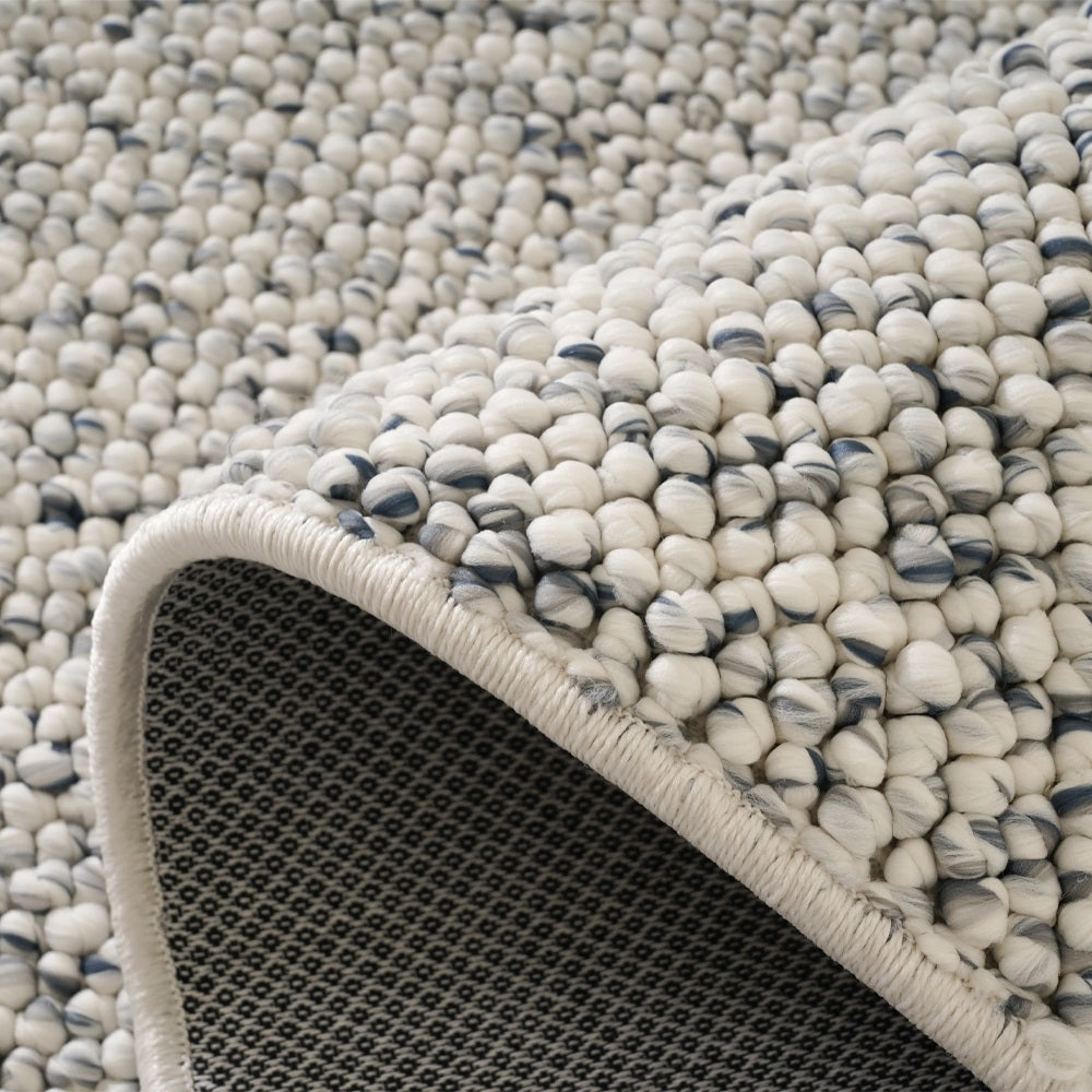 Tapis tissé épais et texturé Bram sur mesure