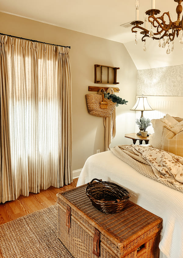 Blake - The striped curtains add rich vibes to my room